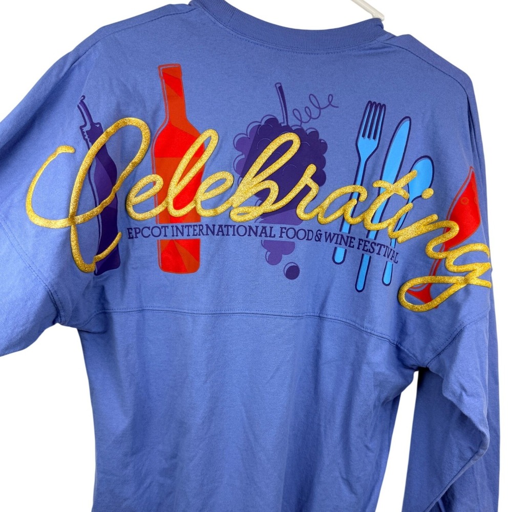 Disney Spirit Jersey EPCOT Food & Wine Festival 2021 Long Sleeve Shirt XS